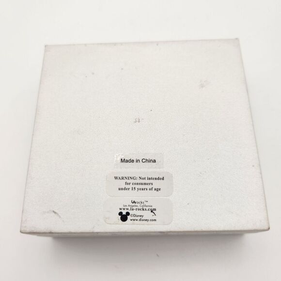 Disney LA Rocks Necklace Mickey Minnie True Friends Silver Plated Rhinestone - Picture 6 of 6